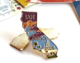 San Diego  Convention Enamel Pin | Eternal Happiness 2026