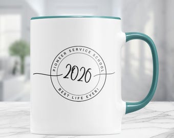 Pioneer Service School Mug Ocean Blue