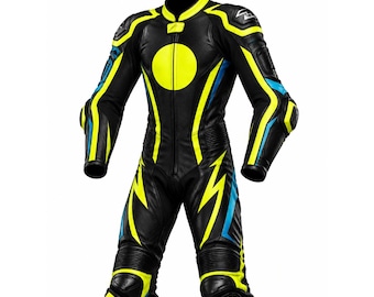 Tuta da moto Aprilia Trackhouse Racing MotoGP AI Ogura #79, equipaggiamento completo in pelle su misura.