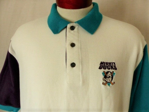 mighty ducks jersey polo
