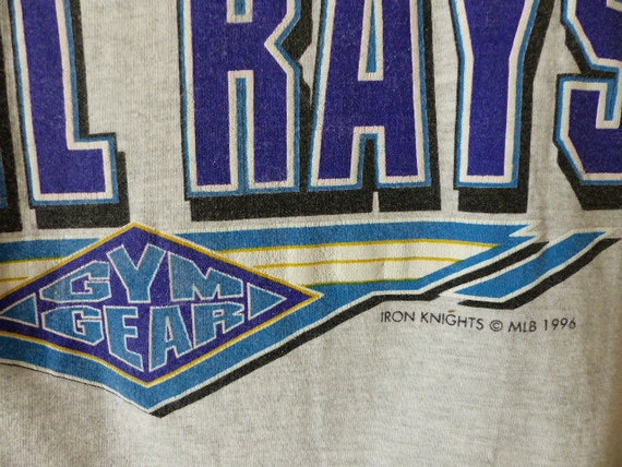 Tampa Bay Devil Rays vintage 90s cloth yellow Majestic Jersey