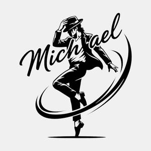 Michael Jackson Toe Stand Silhouette SVG: High Contrast Vector Cut File (Digital Download)