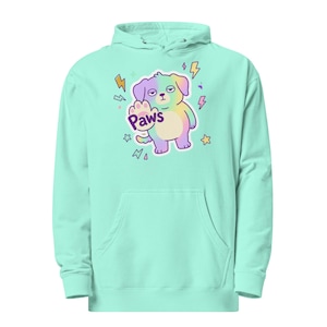 Funny Dog Hoodie, Paws (Pause), Sassy Dog Graphic Sweatshirt, Funny Dog Mom Gift, Adult Humor Dog Hoodie (PAUSE)