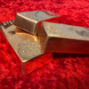 50 Troy Ounce 99% Pure Copper Bullion Ingot – KCWA MINT Tapered Polished Loaf