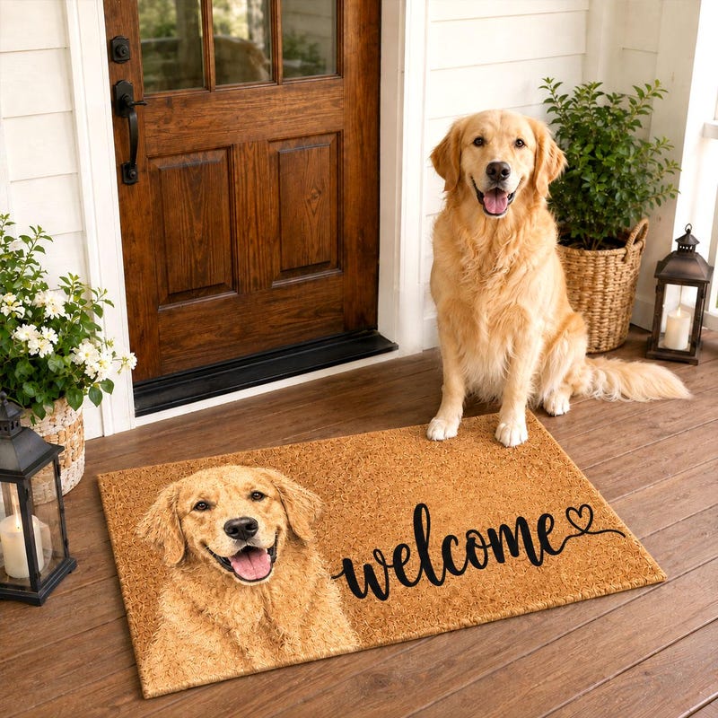 Affirming Rugs Pitbull Welcome Mat - Etsy UK