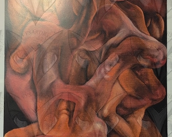 Perfect Flesh: Red [poster print 12"x18"]