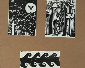 Mini Cryptid Prints