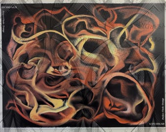 Perfect Flesh: Orange [poster print 11"x17"]