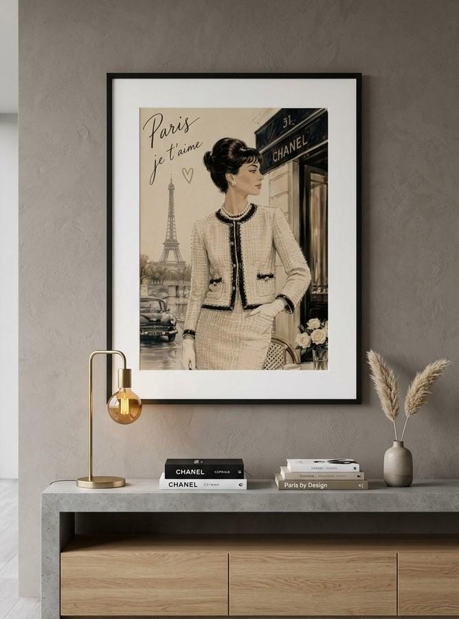 Chanel Eiffel Tower - Etsy