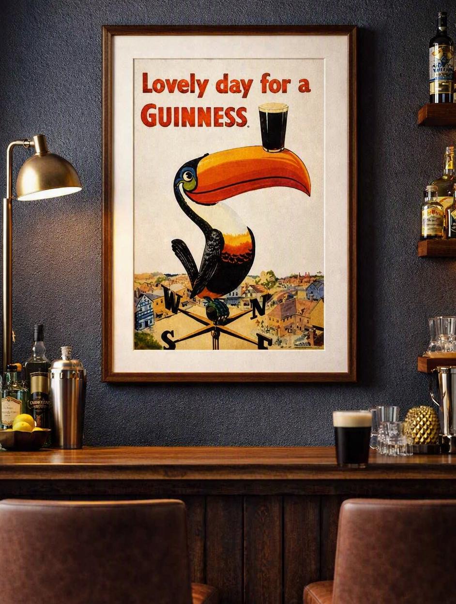 Vintage Guinness Toucan - Etsy