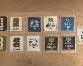 2026年ワールドカップ袖パッチ｜アイロン接着式サッカージャージバッジ（大会エンブレム、丸型パッチ）