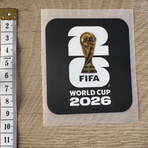 Écussons de manche Coupe du Monde 2026 | Badges thermocollants pour maillots de football (emblème du tournoi, écussons ronds) image 17