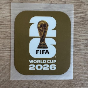 Écussons de manche Coupe du Monde 2026 | Badges thermocollants pour maillots de football (emblème du tournoi, écussons ronds) image 2