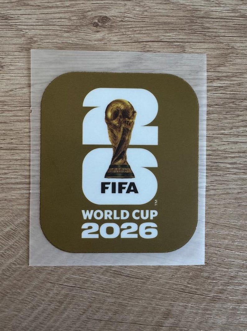 Écussons de manche Coupe du Monde 2026 | Badges thermocollants pour maillots de football (emblème du tournoi, écussons ronds) image 2