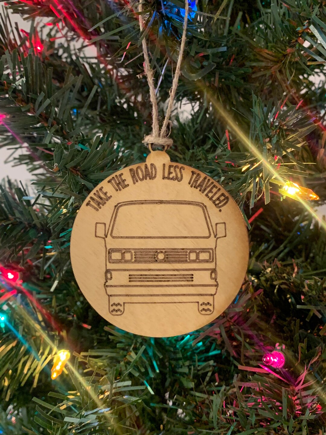 Van Christmas Ornament 