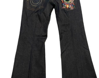 Rare 2000s True Religion Embroidered Joey Jeans Excellent Rare 2000s True Religion Embroidered Joey Jeans Excellent