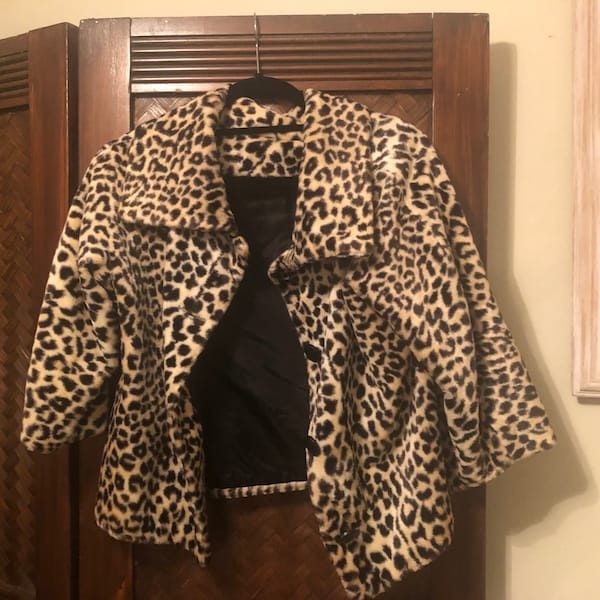 1950s Leopard Print Jacket