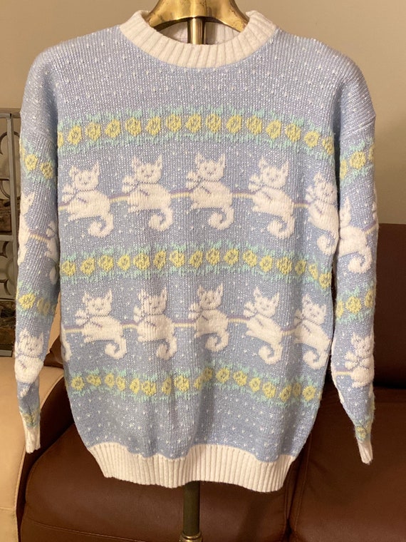 vintage cat × fish × flower sweat Cozy Vintage Japanese Koi Fish Hoodie Nautical Animal Asian