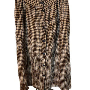 1980s Vintage Maxi Skirt Vintage Size Medium Modern Size Small To Medium