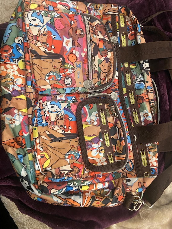 Rare Vintage 2000s Tokidoki Bag Collab With Lesportsac Excellent