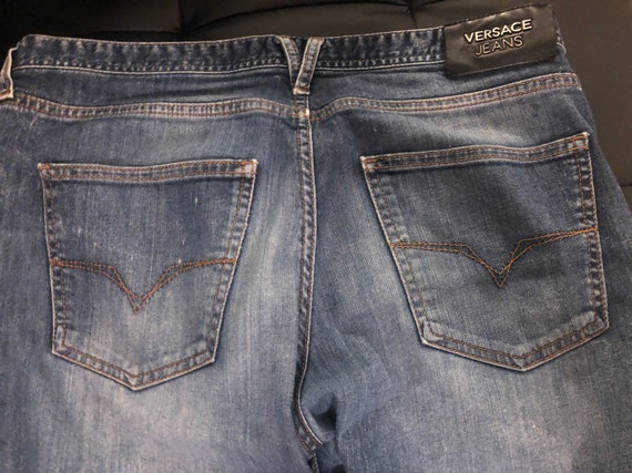 Vintage 90s Versace Jeans 36 inch waist - image 7