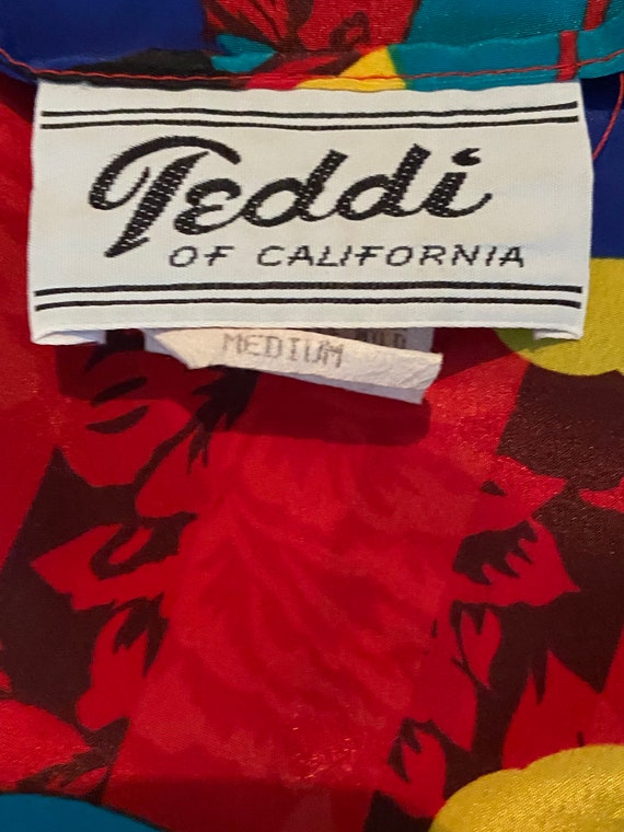 1980s Vintage Teddi Of California Bright Colored … - image 5