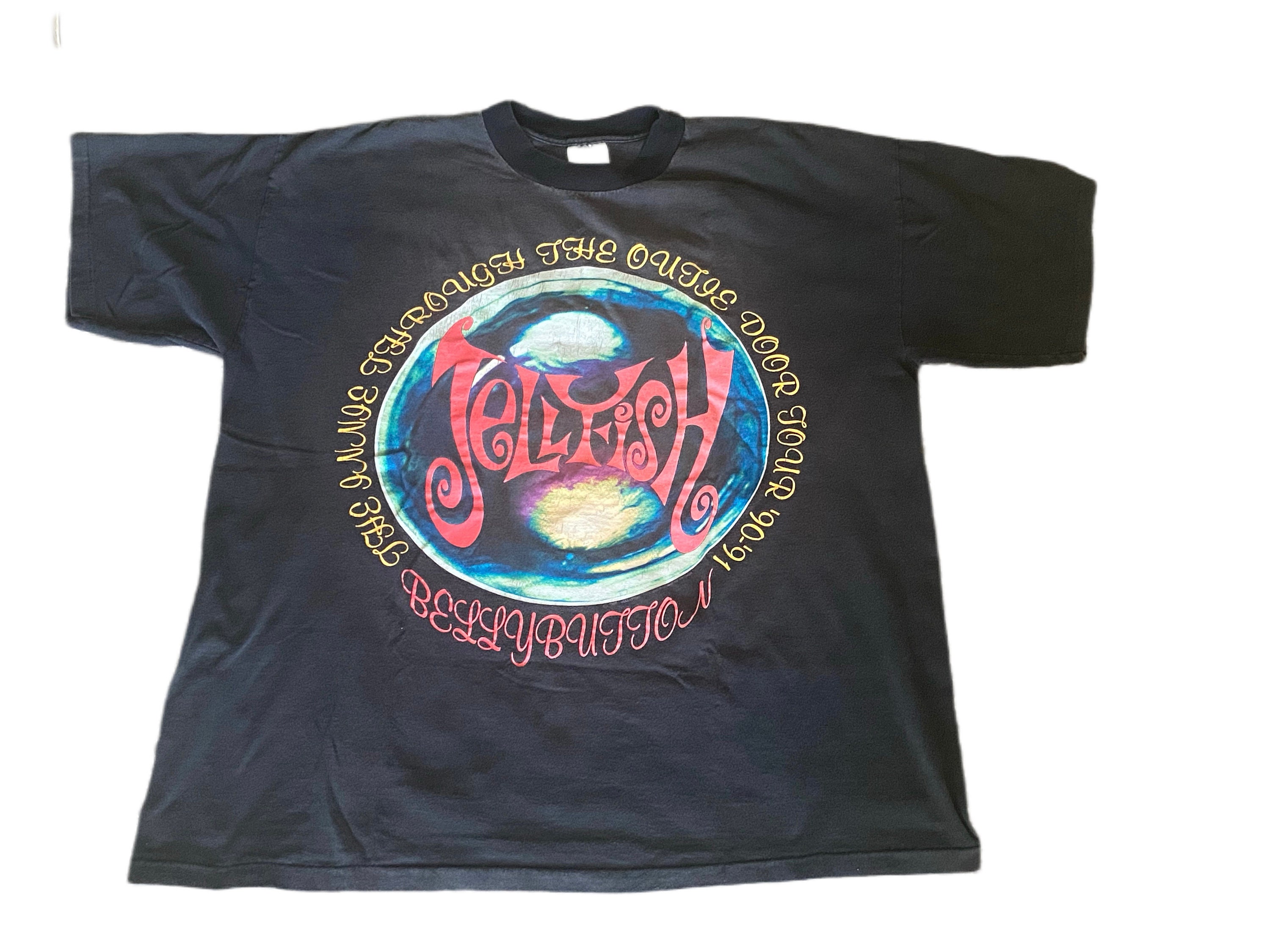 1990/1991 Jellyfish Band Concert T Shirt One Size Andy Strumer