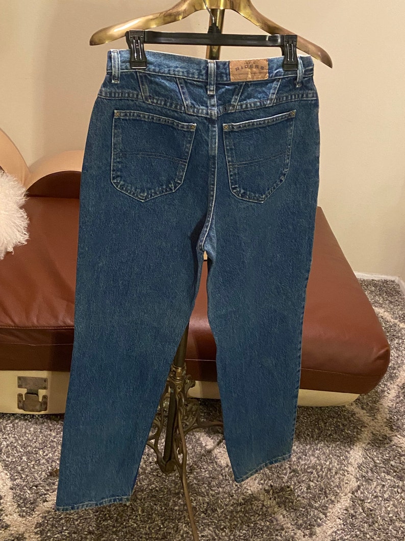 90s Vintage Lee Riders High Waisted Jeans size 29 waist image 10