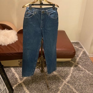 90s Vintage Lee Riders High Waisted Jeans size 29 waist image 5