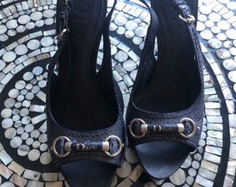 Vintage Christian Dior Heels Size 39.5