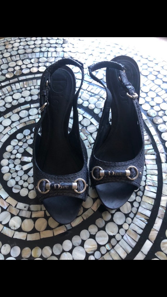 Vintage Christian Dior Heels Size 39.5