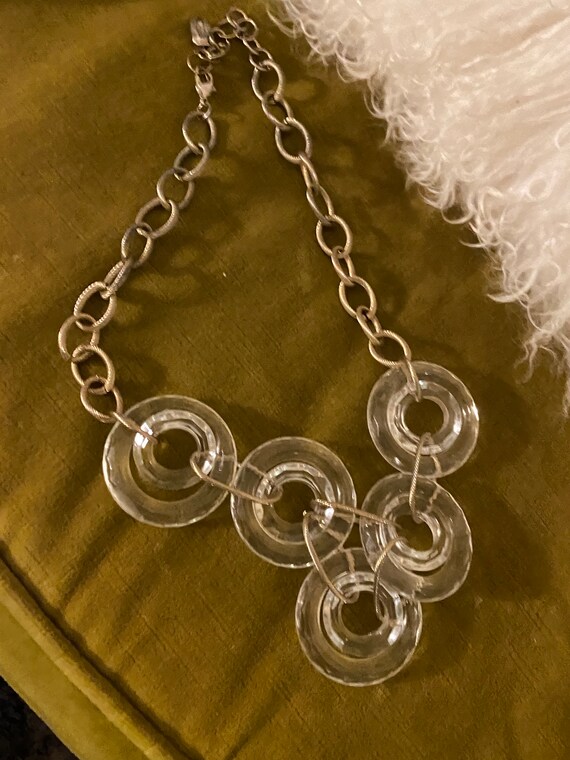 90s Does 60s Vintage Armani Exhange Necklace - image 2