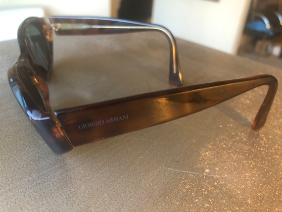 Giorgio Armani : 80s〜90s Sunglasses Giorgio Armani 1990s Black Sunglasses – Vintage by Misty