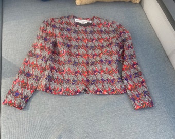Kurtka typu cropped z lat 80. od Anne Crimmins dla kolekcji Umi Rozmiar S