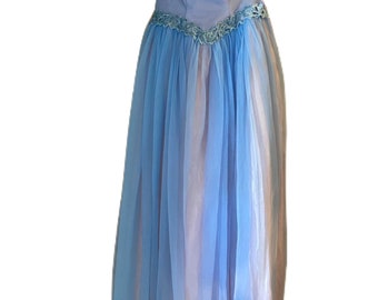 Vestido morado de los años 50, talla 30, busto 26, cintura
