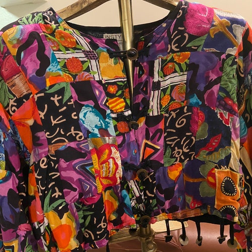 80’s Vintage shops Crop Top Jacket by Instyle