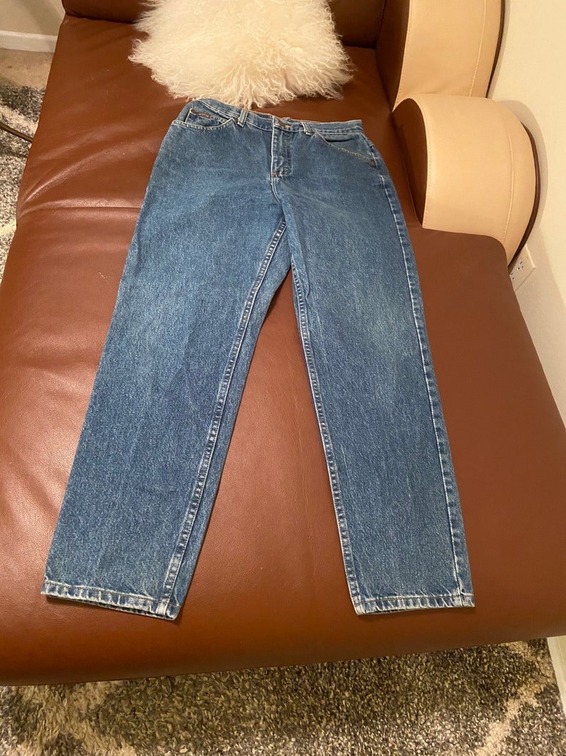 90s Vintage Lee Riders High Waisted Jeans size 29 waist image 8
