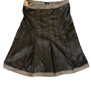Vintage Custo Barcelona Snake Print Skirt 32.50 inch waist Size Medium