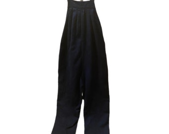 Vintage Denim Overaller Storlek Stor Till Medium