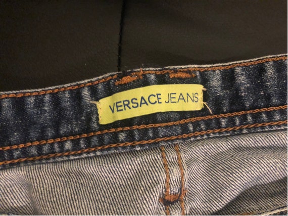 Vintage 90s Versace Jeans 36 inch waist - image 8