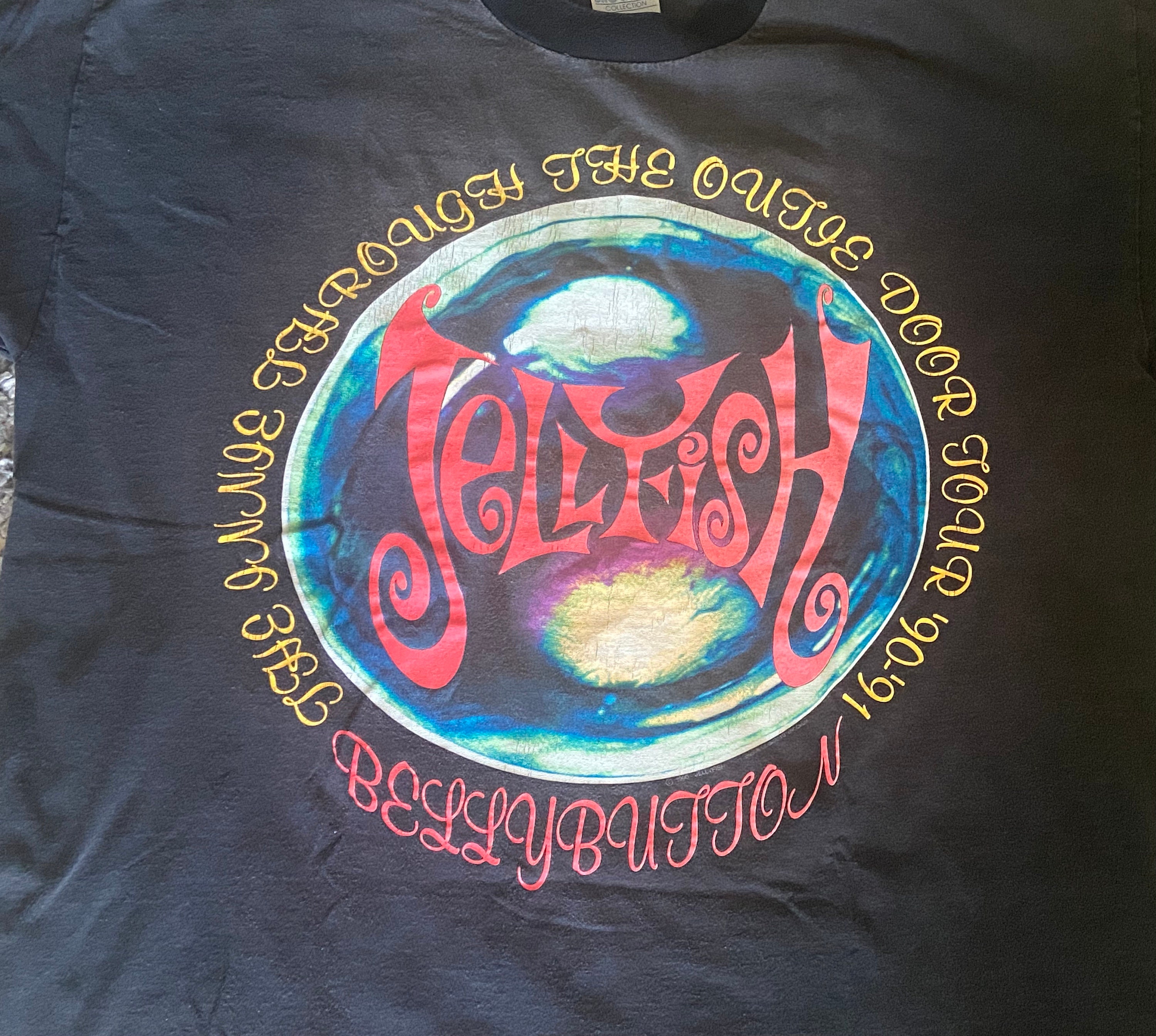 1990/1991 Jellyfish Band Concert T Shirt One Size Andy Strumer