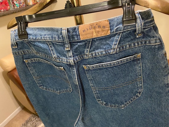90s Vintage Lee Riders High Waisted Jeans size 29… - image 7