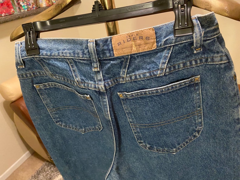 90s Vintage Lee Riders High Waisted Jeans size 29 waist image 7