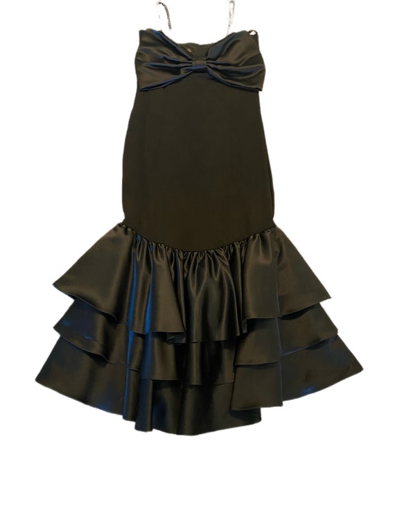 french designer evening dresses Another Gem by french designer Sylvie FACON Painted dress, iridescent lace and beaded J Bracq