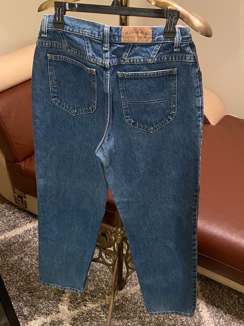 90s Vintage Lee Riders High Waisted Jeans size 29 waist image 6