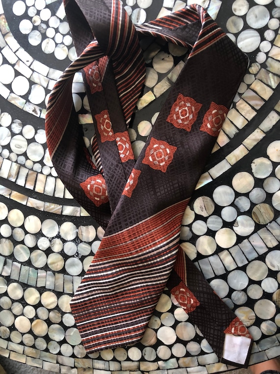 Mens 1980s vintage necktie by Franck Olivier Paris - image 1