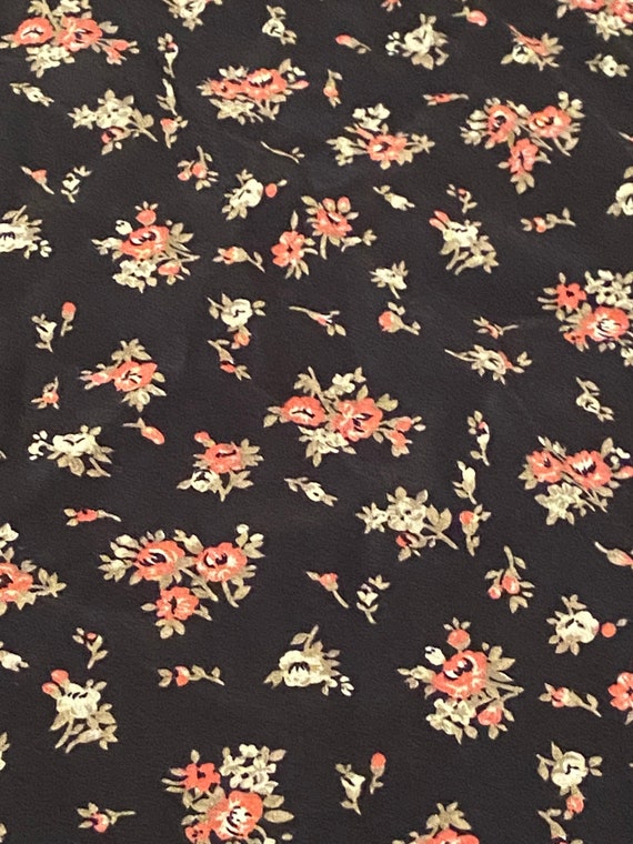 80s Vintage Jones of New York Woman Floral Print … - image 7