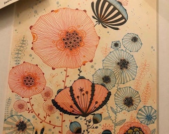 Danah Kim Original Flower Art 2013