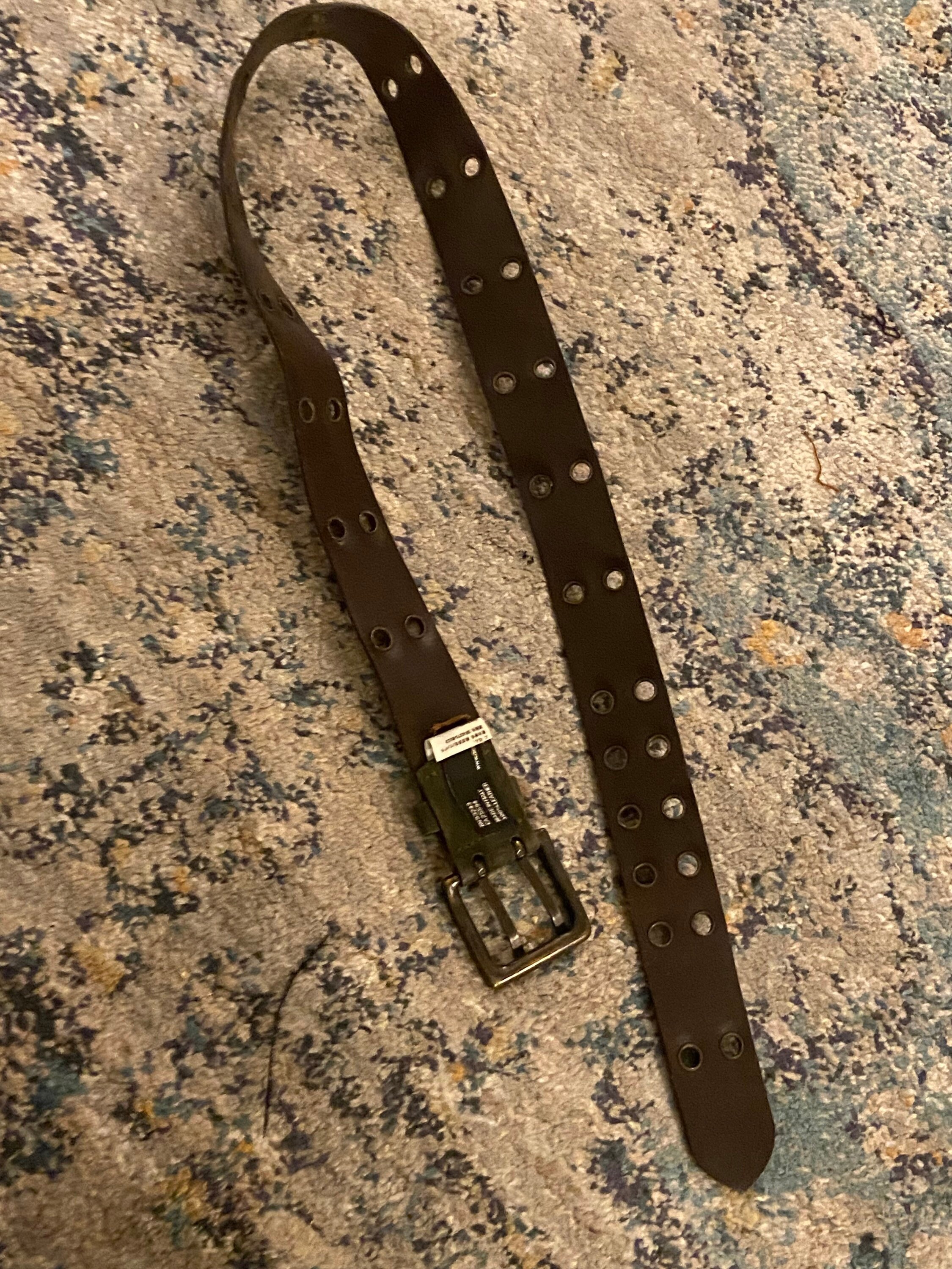 中古・古着通販】DIESEL (ディーゼル) スタッズベルト ブラック