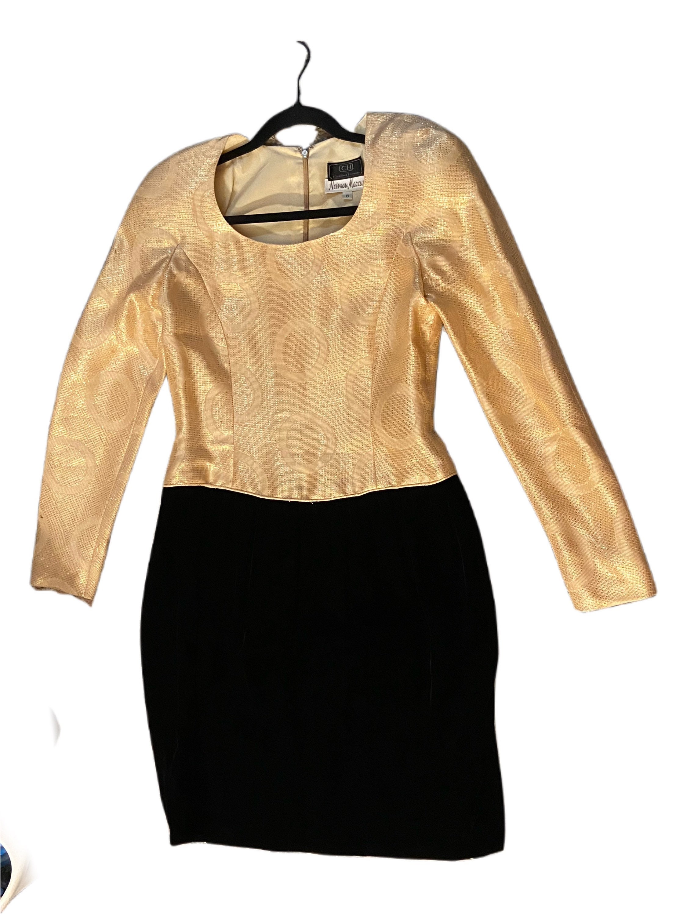 gold dress with black stockings Small Earth Fairy Statue main image 0
